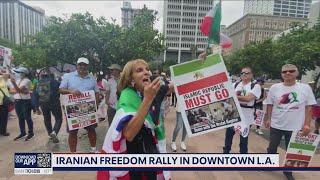 Iranian Freedom Rally in DTLA