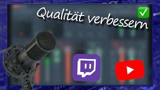 Mikrofon Qualität verbessern Audio verbessern tutorial german | Preaz Mitz