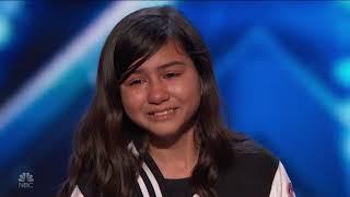 Madison Taylor Baez - Amazing Grace - In Audience - Best Audio - America's Got Talent - June 7, 2022