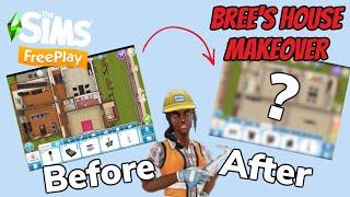 Bree’s house needs a  MAKEOVER!!!  | Sims Freeplay