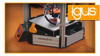 HEXAGON v2 3D-printer - DIY with igus® products