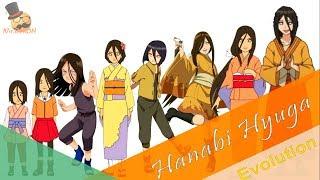 Naruto characters: Hanabi Hyuga's Evolution