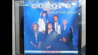 Europe Rock the night (Maxi Single 12'' Epic – EPC 650171 6  - 1986)