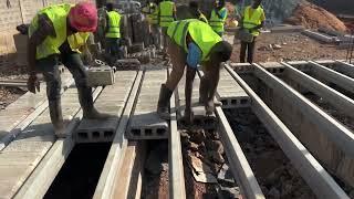 Assembling Hollow blocks for Beam2beam™️ flooring system