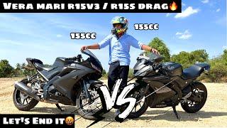 Vera maridrag with r15v3 vs r15s| battle with 155cc| let’s end itva da***| tamil