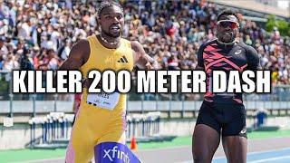 Noah Lyles Takes MASSIVE Win In Men's 200 Meter Dash || 2024 New York Grand Prix