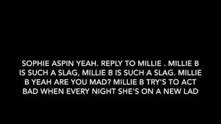 Soph Aspin - Are You Mad (Lyrics) Millie B Reply - BGMedia