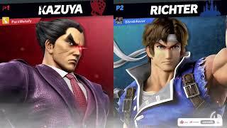 Parz (Kazuya) Vs. T3 DOM (Richter) | SSBU