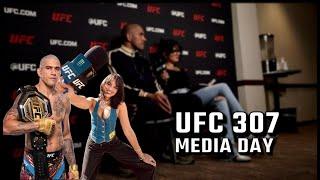 Alex Pereira UFC 307 FIGHT WEEK - Day one (feat Nina Drama)