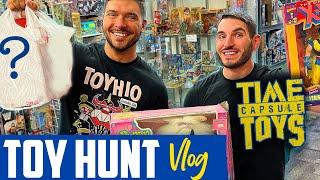 Johnny Gargano & Ethan Page EPIC Fig Hunt  • Time Capsule Toys Girard Ohio • Toy Hunt Vlog