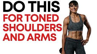 Do These 3 Exercises For TONED Shoulders And Arms