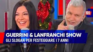 7 anni di Guerrini & Lanfranchi Show su RDS: gli slogan di Claudio per Roberta