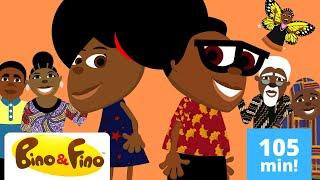 Amazing African Historical, Cultural, educational, cartoons  + Afrobeat Kids Songs Mix- Bino & Fino