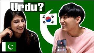 Korean guy's Urdu Challenge