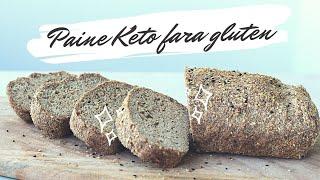 Paine keto fara gluten si fara drojdie!