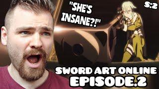 WHO IS SINON??!! | Sword Art Online | Episode 2 | SEASON 2 | New Anime Fan | REACTION!