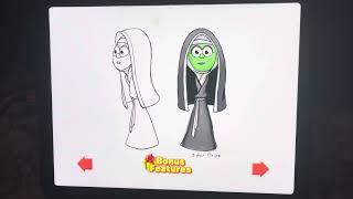 Veggietales petunia rhubarb ￼as sister Claire concept art