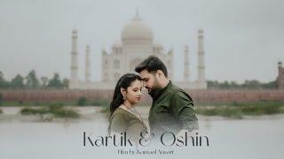 KARTIK X OSHIN || Taj  Mahal Agra Prewedding Teaser || Kamaal Ansari Photography