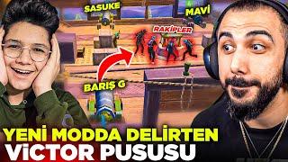 EKİPLE YENİ MODDA 4'LÜ VİCTOR PUSUSU!!  (RAKİPLERİ GEMİDE ÇILDIRTTIK) | PUBG MOBILE