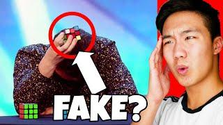 EXPOSING FAKE RUBIK'S CUBE ACT (Britains Got Talent)