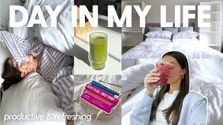 VLOG: productive + refreshing day apartment updates, new books, running errands + spicy lemonade