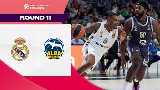 CAMPAZZO double DOUBLE magic | Real Madrid – Alba | BASKETBALL HIGHLIGHTS R11 2024-25