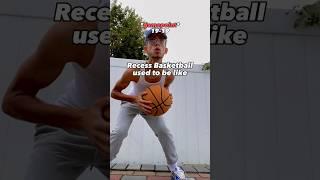 Recess/School Basketball used to be like  #basketball #nba #funny