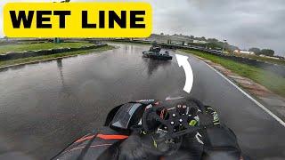 How to DRIVE in the RAIN (Karting tips for Beginners)