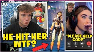 CLIX FREAKS OUT Reacting To SOMMERSET Getting ABUSED By Her Boyfriend On STREAM! (Fortnite Moments)