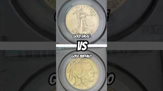 GOLD BUFFALO VS GOLD EAGLE #goldwealth #gold #goldcoin