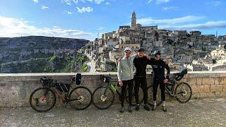 Matera. Italy on bicycle, bikepacking.