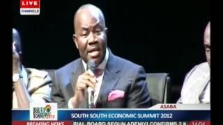 godswill akpabio speech with jim ovia 270412