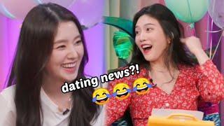 [ENG SUBBED] Red Velvet reaction to Joy's dating news! | Seulgi zip 