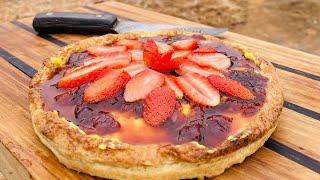 Strawberry Crumble Pie  | Cook With Kani