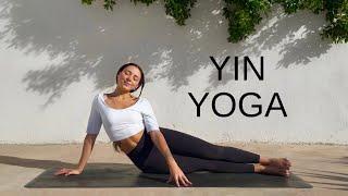 20 Minute Full Body Yin Yoga - Relax & Let Go Of Stress