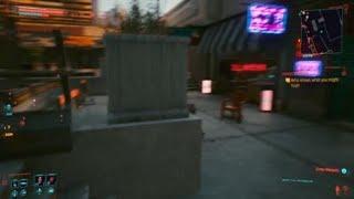 Cyberpunk 2077 - Poor guy was aware before death