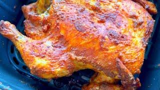 PERFECT AIR FRYER WHOLE CHICKEN RECIPE I How to cook whole Chicken in air fryer