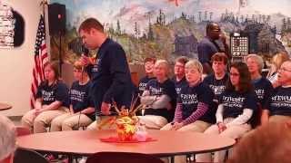 Stewart Home School Students Sing for Senior Center