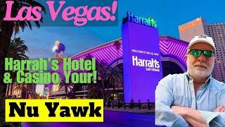 🟡 Las Vegas | Harrah's Hotel & Casino Extensive Tour! Hotel, Casino, Restaurants & Shopping! #NuYawk