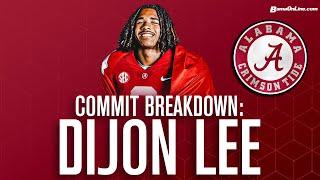 BREAKING | Five-star cornerback Dijon Lee commits to Alabama | CFB, SEC