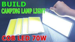 Build A Camping Lamp Light using Old Laptop Battery