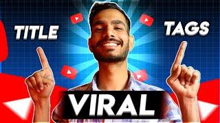 Video ke liye Viral Title,Tags and Description kaha se layen | Chatart Pro