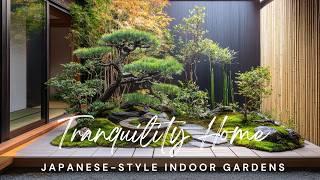 Design Tips and Ideas for a Tranquility Home with Japanese-style Indoor Gardens