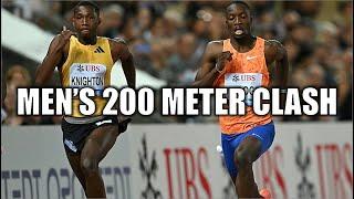 Erriyon Knighton VS. Letsile Tebogo || Men's 200 Meters - Diamond League Rabat