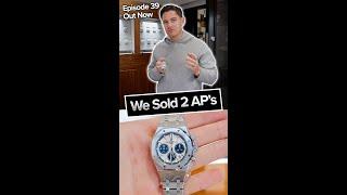 We Sold 2 AP Royal Oak Chronograph Watches to Business Owners Celebrating Success #shorts