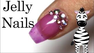 DIY Jelly Nails Gel Nail Art Tutorial