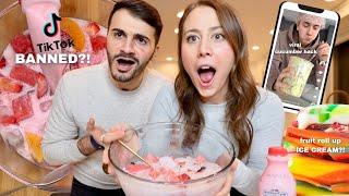 Trying VIRAL TikTok recipes before TikTok gets BANNED!!