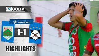 RAMPLA A 2DA DIVISIÓN | Rampla Juniors 1 - 1 Wanderers | GOLES | Primera División de Uruguay