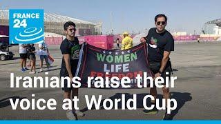 Iranians raise their voice at World Cup • FRANCE 24 English