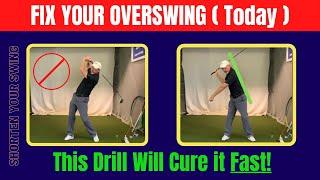 Easy Way to Shorten Your Back Swing ( Best Drill Included )